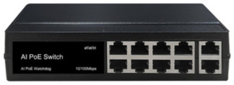 سويتش 10 بورت PoE AI 120 واط - GNT-P9210ES - Genata