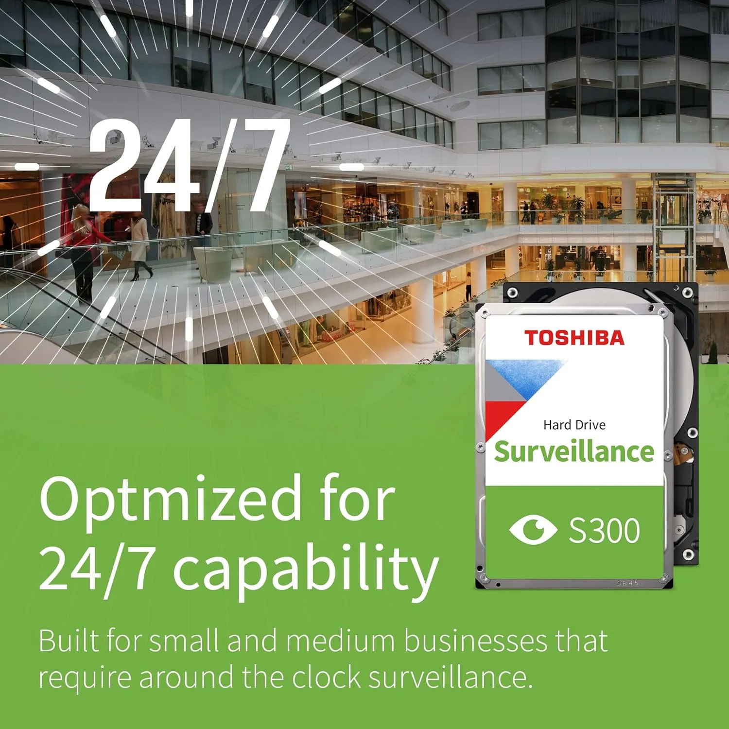 هارد ديسك مراقبة 2 تيرا | HDWT720UZSVA - Toshiba