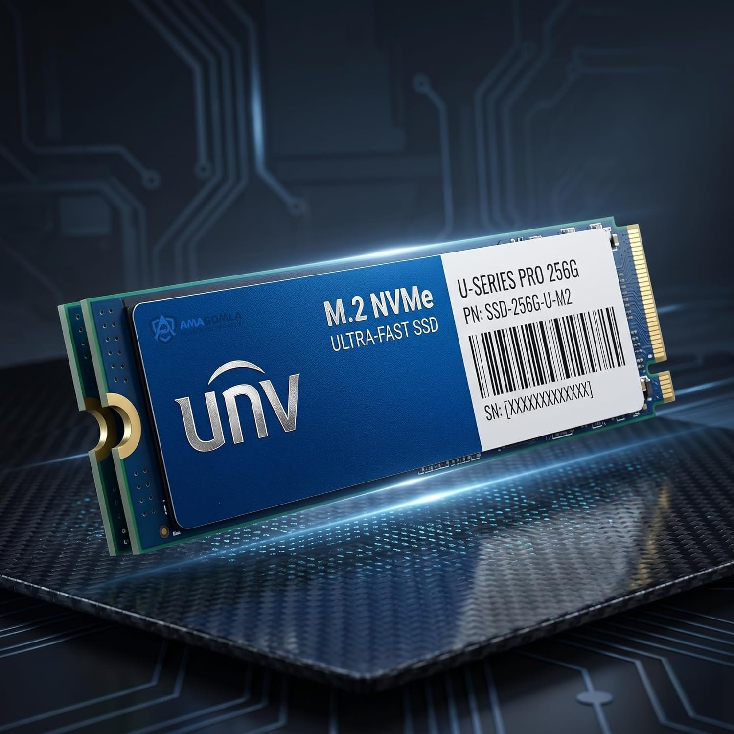 هارد 256 جيجا NVMe M.2 فائق السرعة | SSD-256G-P3-M2 UNV